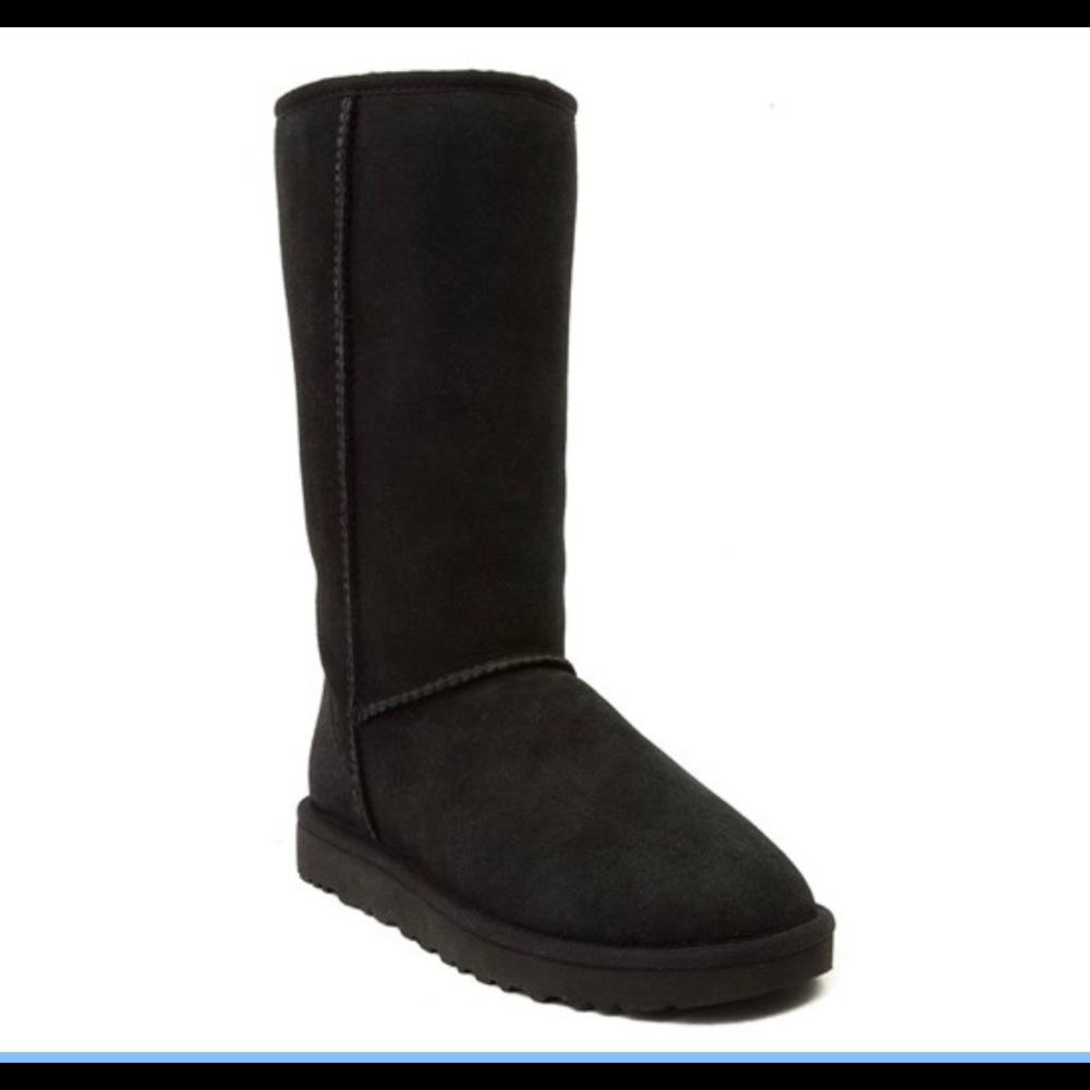 Black tall womens UGG boots